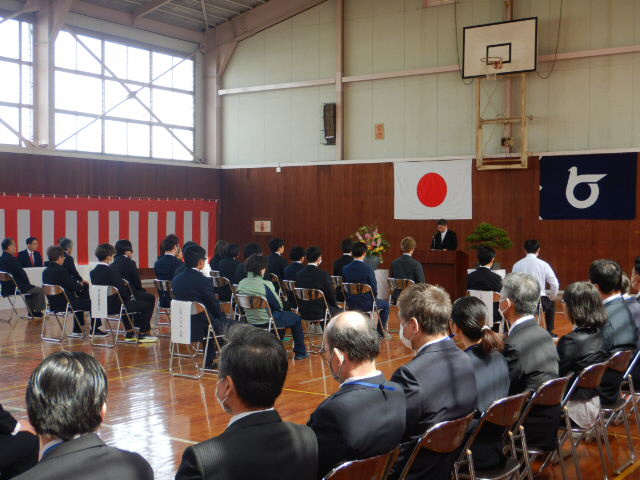 令和７年度入校式の様子
